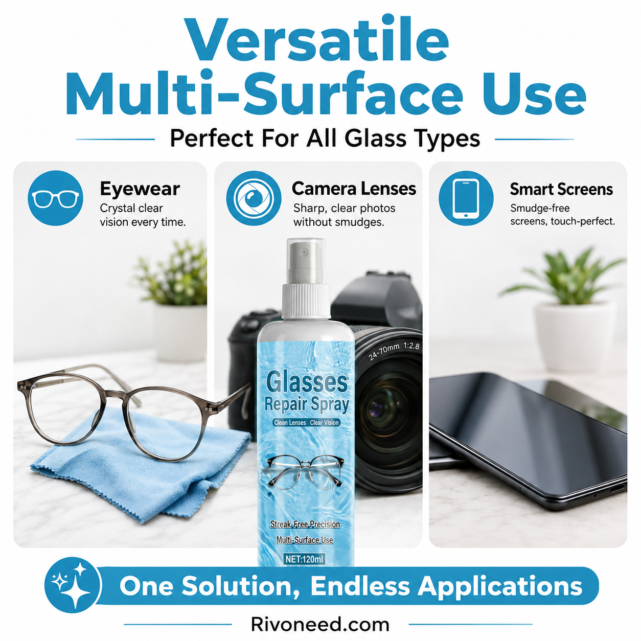 🔥HOT SALE 50% OFF😎Professional Lens Scratch Repair Spray