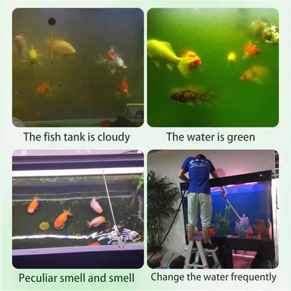 Aquarium Purifying Tablets [BUY 1 GET 1 FREE] – Safe for All Types of Fish | 1 to 4 tabs per tank