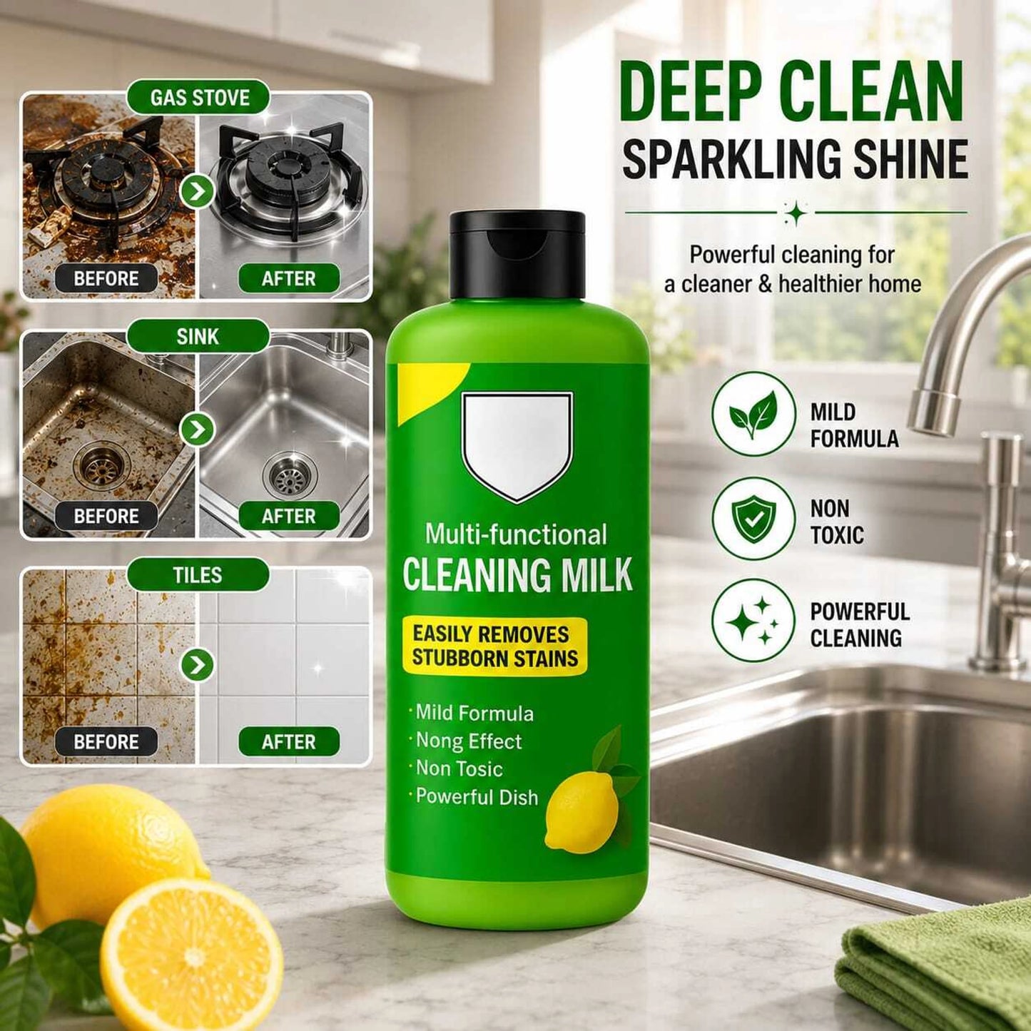 Swipey Shine - India’s #1 All-Purpose Cleaner [ Buy 1 Get 3 Free ]